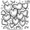 Tiny Heart Coloring Pages