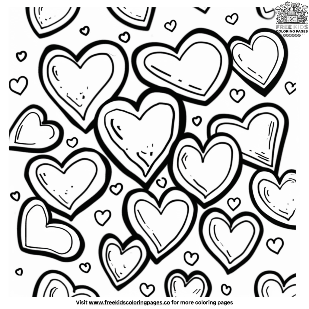 Free Heart Coloring Pages To Print Coloring Pages wednesday-coloring-pages-coloring-home