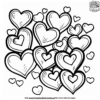 Small Heart Coloring Pages