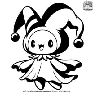 Kuromi halloween coloring pages