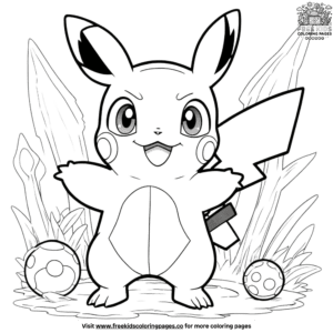 Exciting pokémon coloring pages