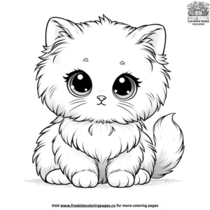 Stunning realistic kitten coloring pages for detailed coloring