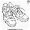 Stylish Soccer Shoes Coloring Pages