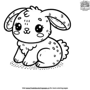 Baby Bunny Coloring Pages