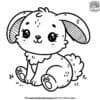 Cuddly Baby Bunny Coloring Pages