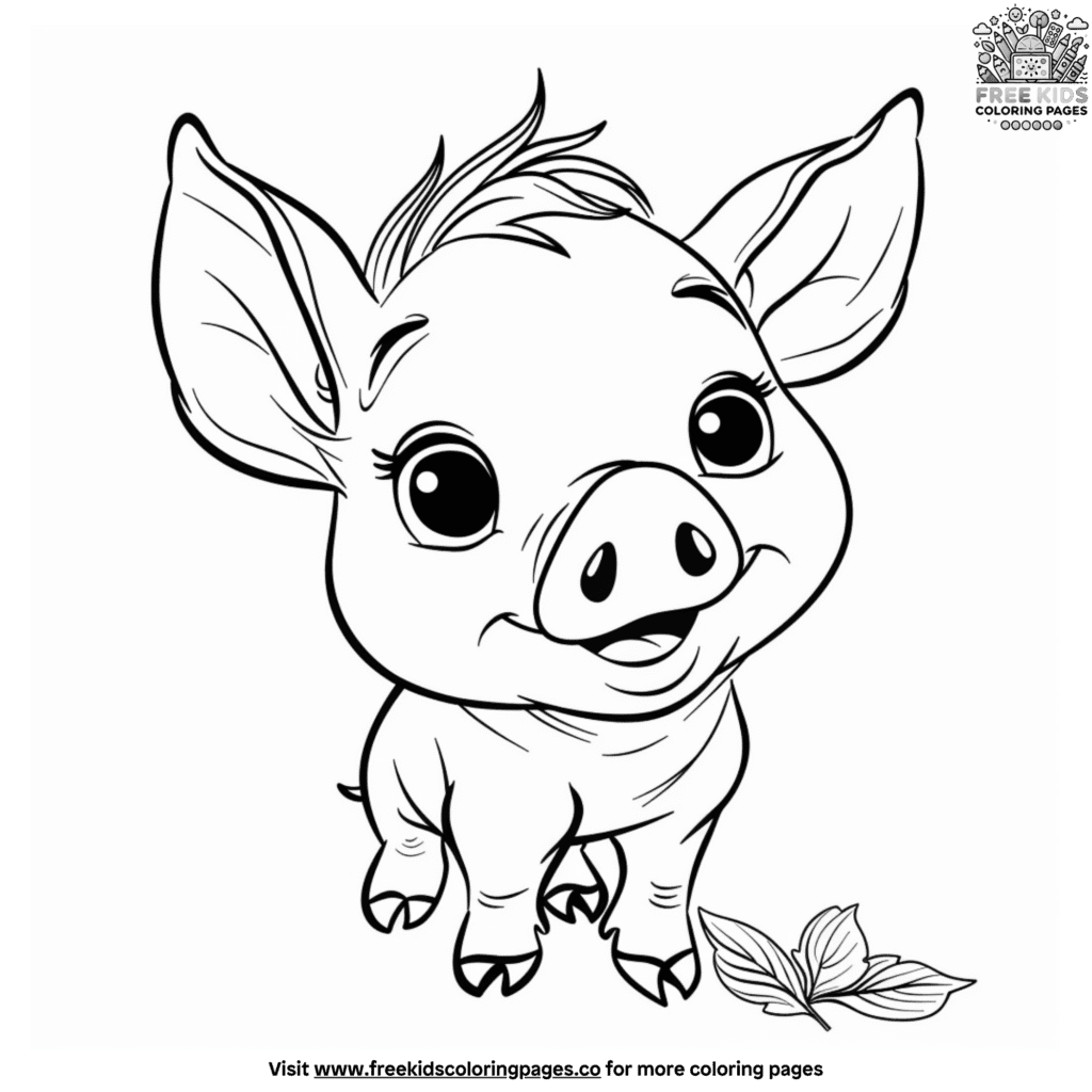 Piglet coloring pages