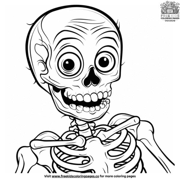 Scary monster coloring pages