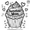 Kind Mother's Day Message Coloring Pages