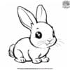 Charming Little Bunny Coloring Pages