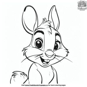 Cute and popular cartoon character coloring pages