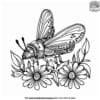 Spring Bug Coloring Pages