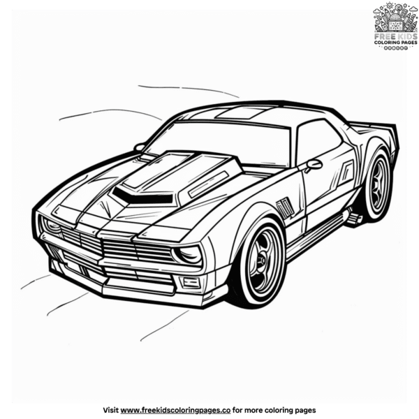 Transformer car coloring pages