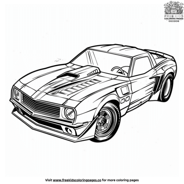 Fun transformer car coloring pages