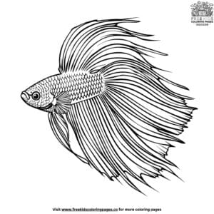 Tropical Fish Coloring Pages