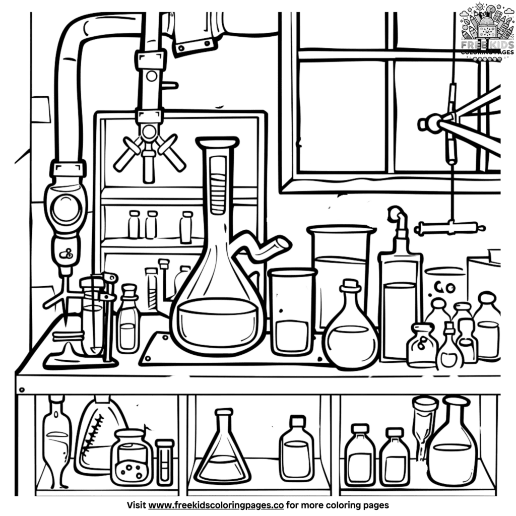 25+ Exciting Science Coloring Pages Fun And Educational For Kids