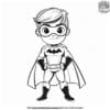 Lively Superhero Boy Coloring Pages