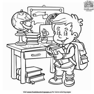 Welcome Back to School Coloring Pages