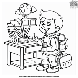 Welcome Back to School Coloring Pages