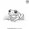 Whimsical Cartoon Frog Coloring Pages for Endless Joy