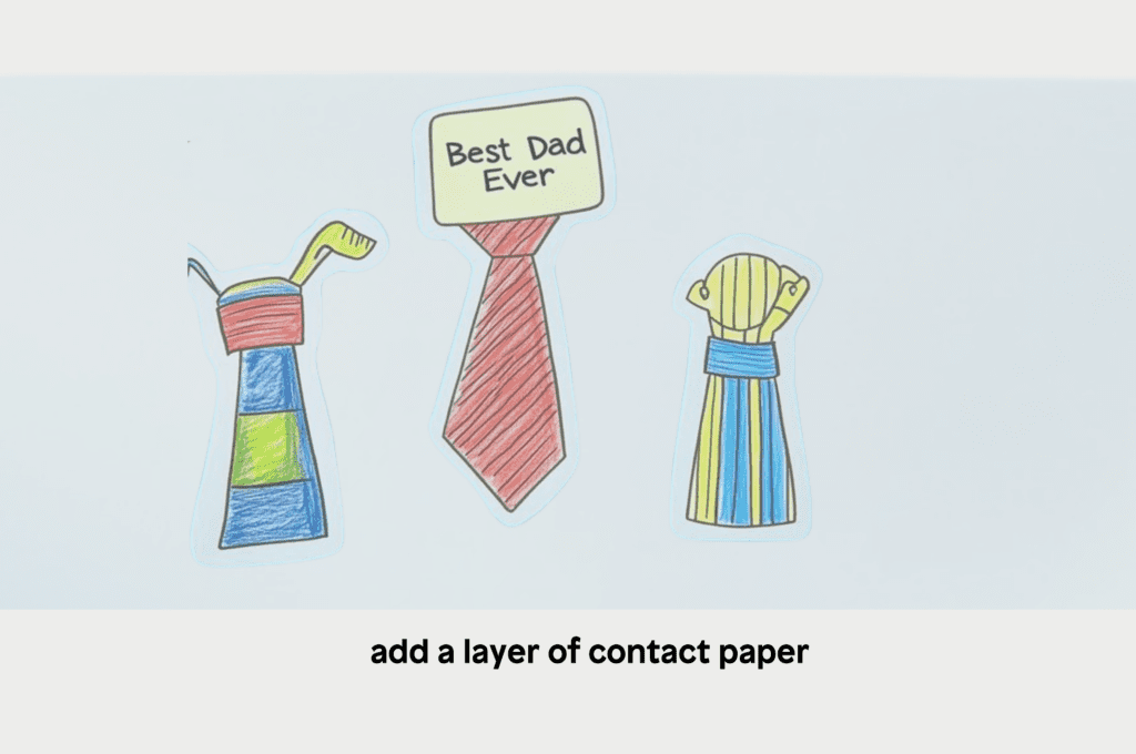 Add a layer of contact paper