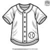 Personalized Baseball Jersey Coloring Pages