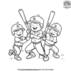 baseball team mlb coloring pages