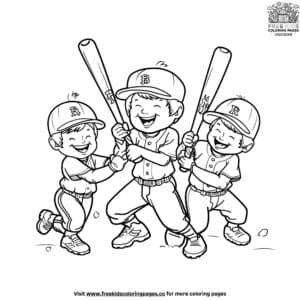 baseball team mlb coloring pages