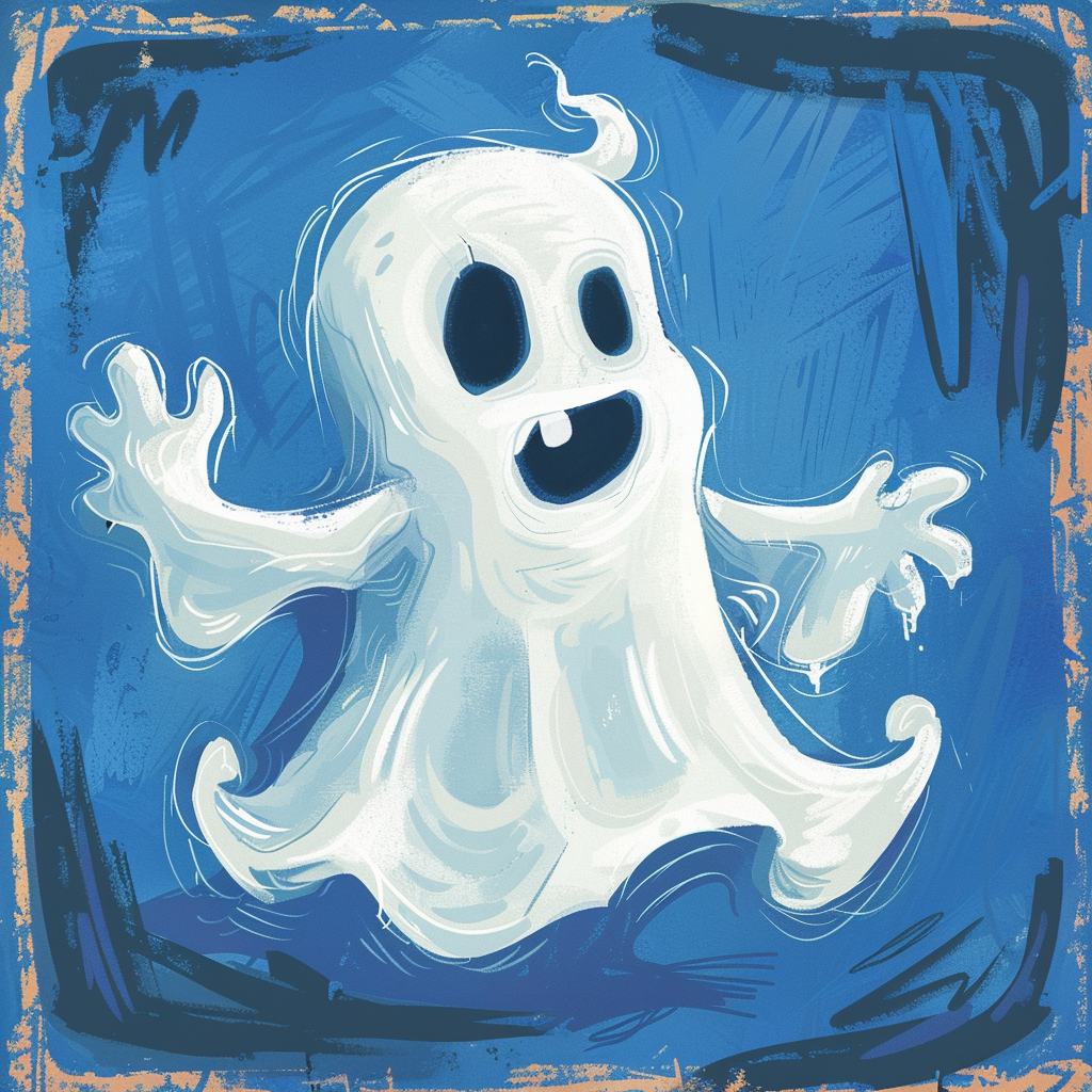 Ghost coloring pages.