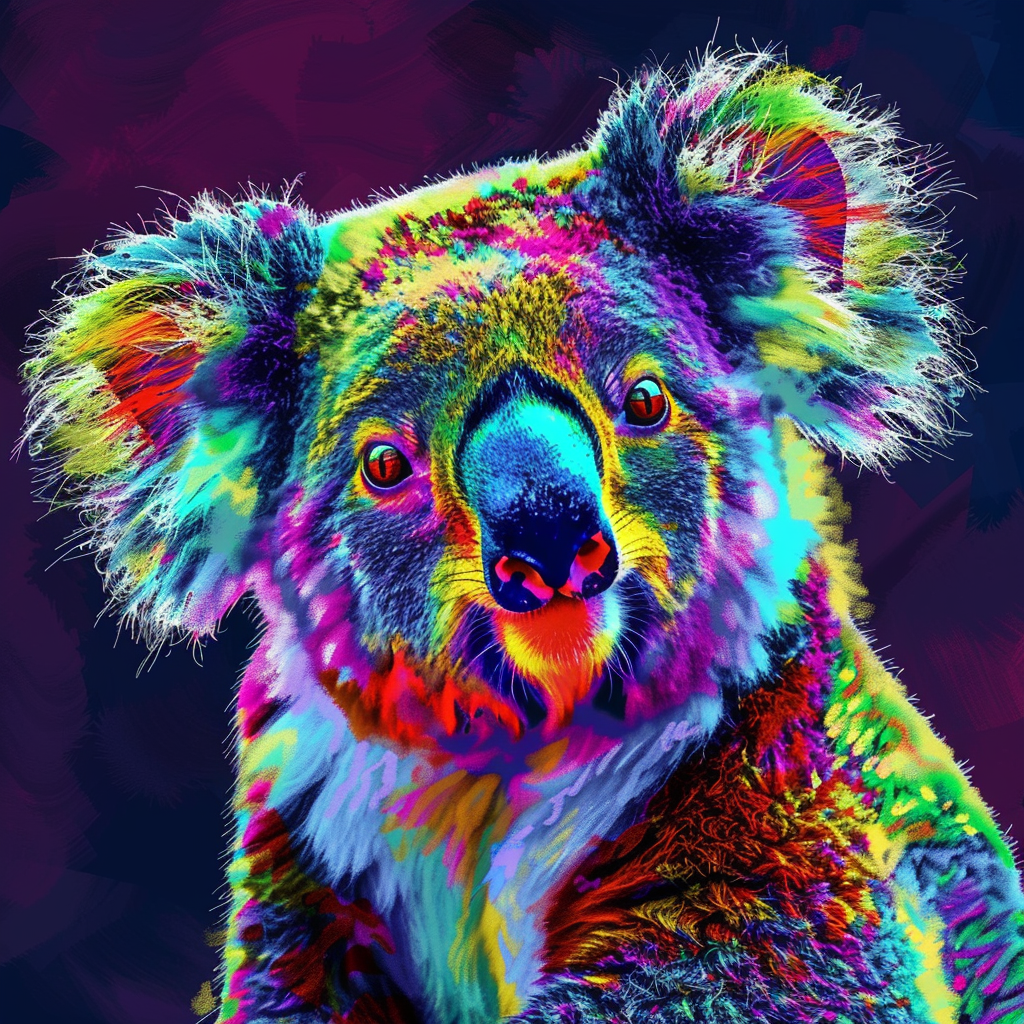 Koala coloring pages.
