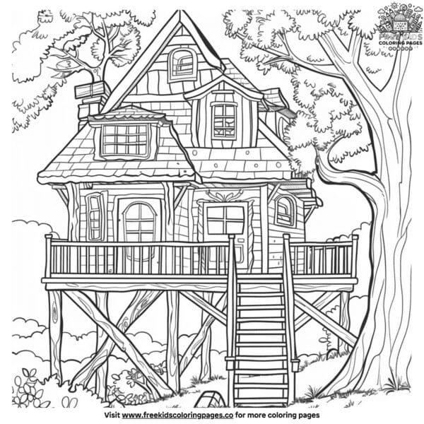 Magic tree house coloring pages