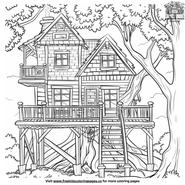 Magic Tree House Coloring Pages