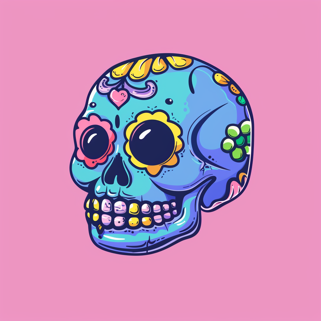 Skull coloring pages.