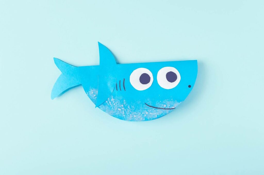 Smiling shark craft