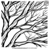 Tree Branch Coloring Page