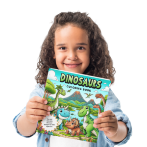 a girl holding a book