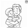 Lovely Father's Day Coloring Pages