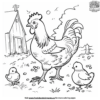 Farm Animal Coloring Pages For Toddlers