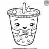 Adorable Boba Tea Coloring Pages For Little Learners