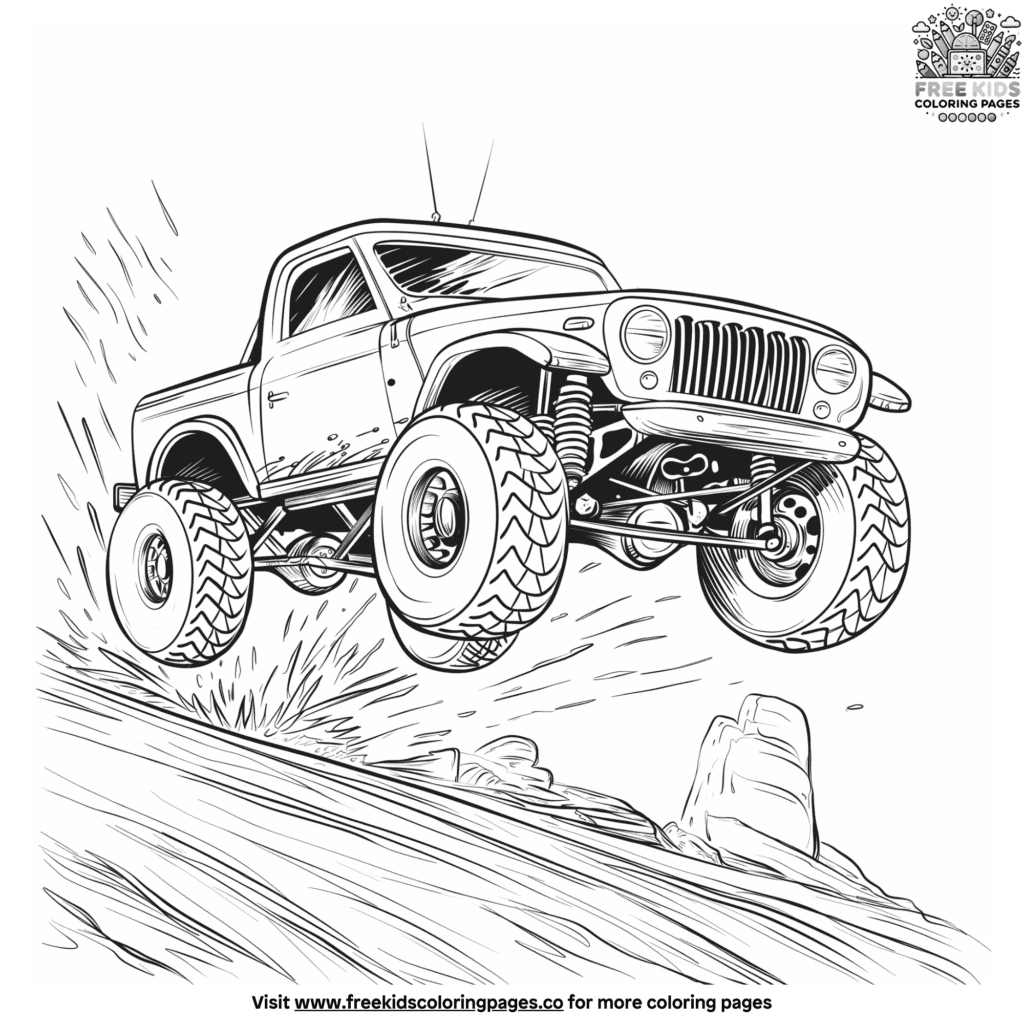 Dirt track race car coloring pages