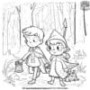 Over the Garden Wall Coloring Pages