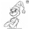 Animated Cartoon Grinch Coloring Pages