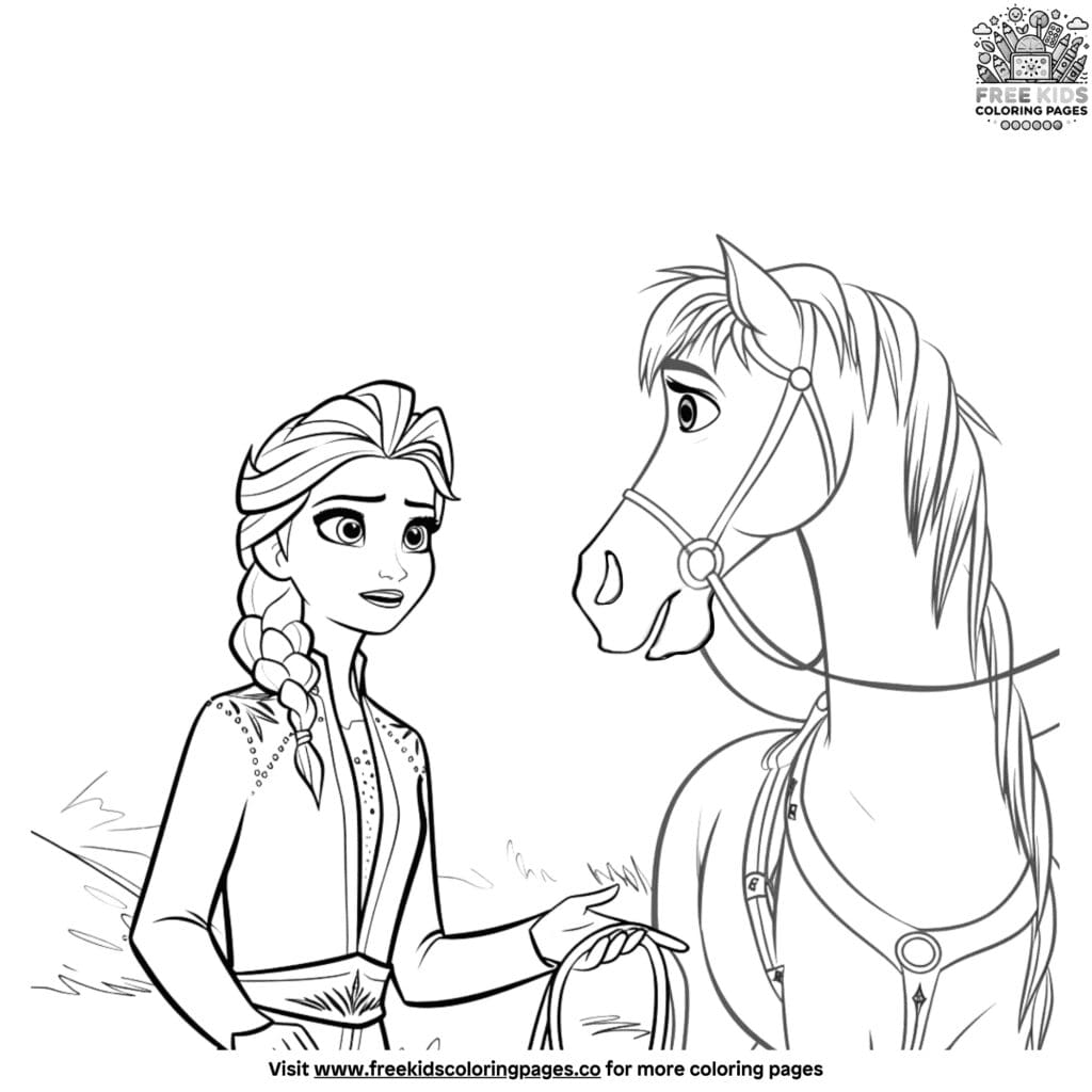 Captivating frozen elsa coloring pages_ relive the magic (2)