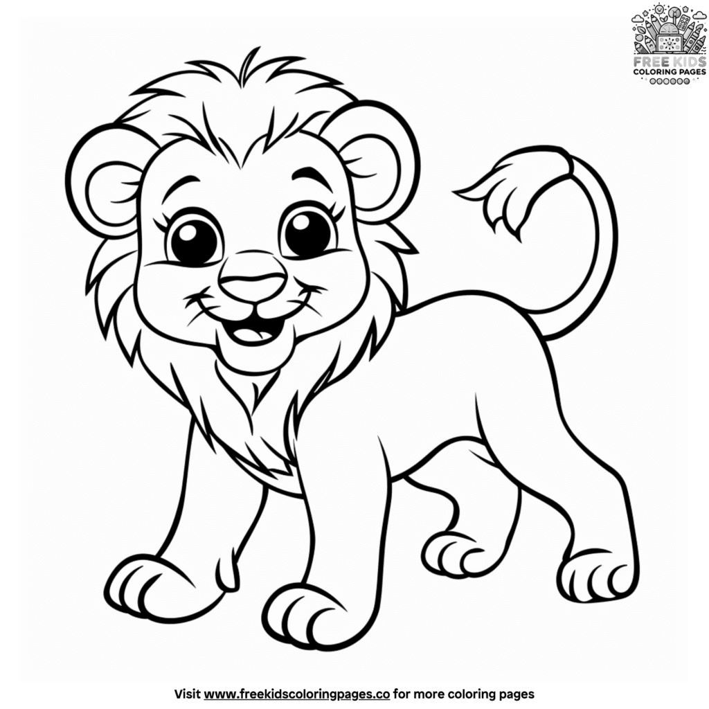 Charming And Cute Animal Coloring Pages For Boys