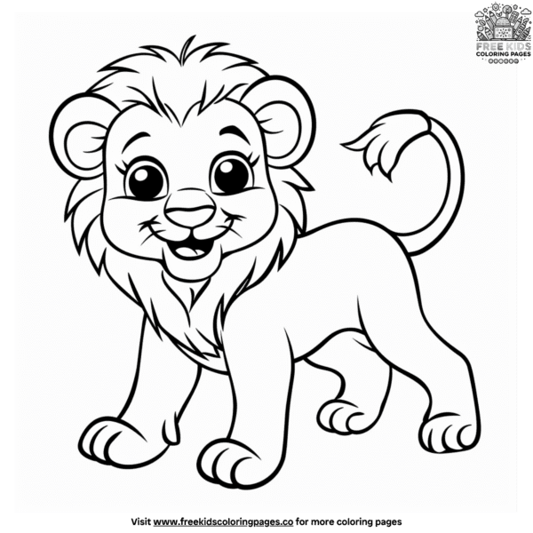 Charming and cute animal coloring pages for boys