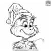 Charming Cute Grinch Coloring Pages