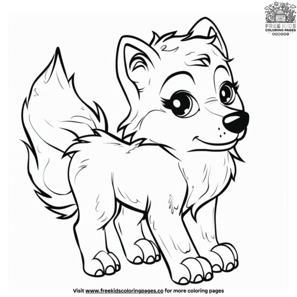 Cool kawaii animal coloring pages