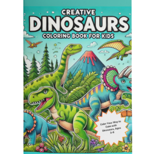 Creative Dinosaurs Coloring Book For Kids