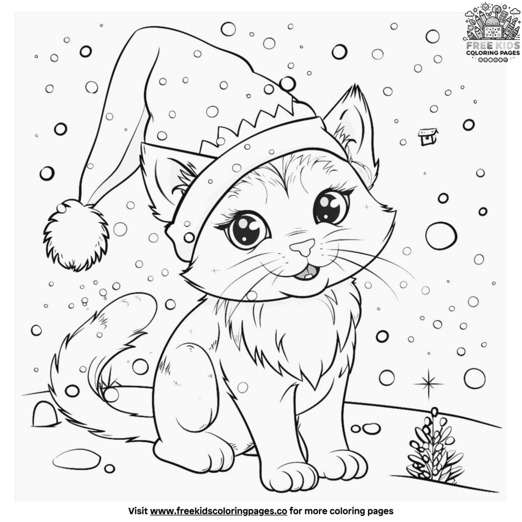 Elf pets coloring pages