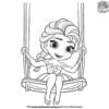 Cute Elsa Coloring Pages