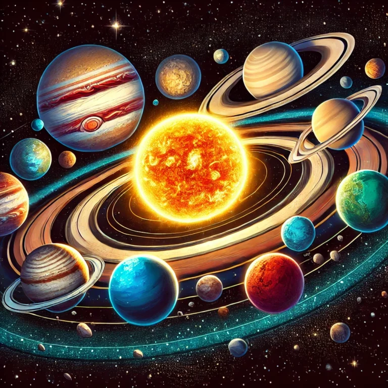 Solar system coloring pages